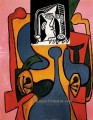 Femme dans un fauteuil 1938 Kubismus
